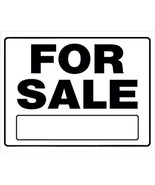 Hillman 840054 For Sale Sign with Space for Fill In includes H-Wire Frame - $38.66