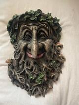 Latex Mould Greenman Plaque Tree Ent. - £25.99 GBP