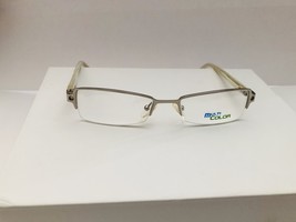 Multi Color By Thema MC01 C3 51-18-135 Silver Eyeglasses Eyeglass Frames - £50.89 GBP