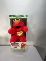 Vintage 1997 Sesame Street Talking “Elmo Loves You ”Tyco Plush Doll RARE In Box - £27.49 GBP
