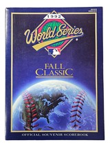 1992 MLB Welt Serie Souvenir Punktebuch - £7.64 GBP