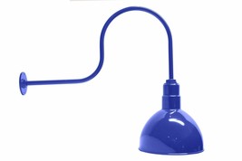Deep Bowl Dome Fixture 12&quot; AGB102-AD-12 Gooseneck RLM Kit 150W Max - $191.70