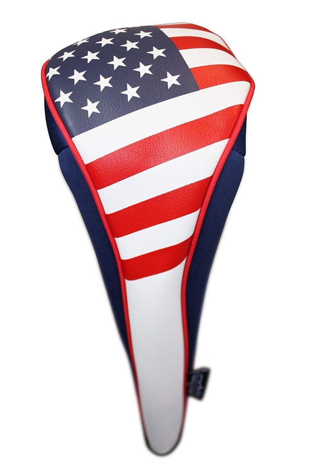 USA Patriot Golf Zipper Head Cover Universal Fairway Wood Metal Headcove... - $15.63
