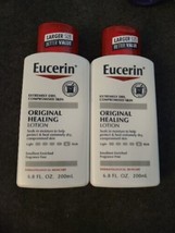 2 Pack Eucerin Extremely Dry Skin Original Healing Lotion 6.8oz (H9) - $23.09