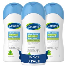 Cetaphil Ultra Gentle Refreshing Body Wash, Refreshing Scent For Dry to ... - $53.99