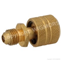 Złączka prosta z zaworem 1/4&quot; MFL x 1/4&quot; FFL Mastercool  90335 - $131.82
