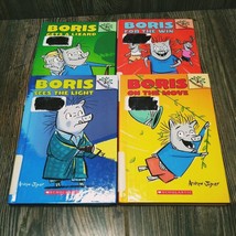 *4* BRANCHES Book Lot Adventures With Boris 1-4 Hardback Scholastic Chapter Book - £14.58 GBP