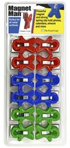 The Pencil Grip Magnet Man Magnetic Clip 12/Pkg-Assorted Colors - £22.88 GBP