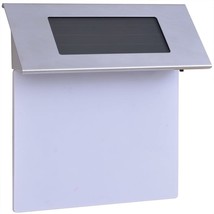  House Number Light Silver and White Stainless Steel Standard - $1,373.56 MXN