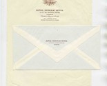  Royal Monceau Hotel Sheet of Stationery and Envelope Avenue Hoche Paris... - $21.78