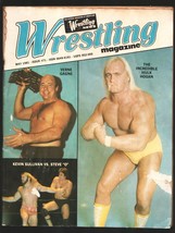 Wrestling News #71 1981-Hulk Hogan &amp; Verne Gagne cover-Photos &amp; info-Light st... - £29.64 GBP