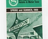 Sheraton Hotels and Motor Inns Spring and Summer 1966 Directory - $27.72