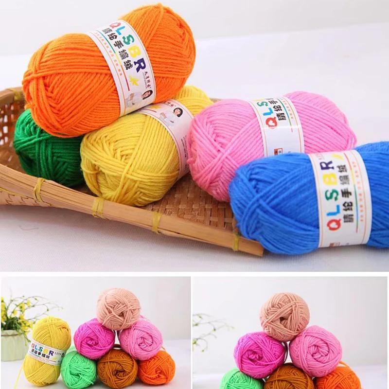 House Home 50g Acrylic Yarn for Knitting Wholesale Baby Wall Art Yarn Crochet Th - £19.77 GBP