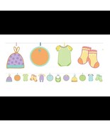 Baby Shower Autograph Garland Cutouts Clothespins Ribbon Write a Message - $79.40 MXN
