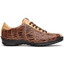 Hand painted big block alligator scales Sneaker Shoes Saulo Orix image 2