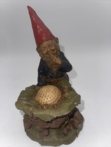 Tom Clark Gnome &quot;HOGAN&quot;  Gnome with Golf Ball 7 inches - £16.25 GBP