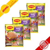 4 Packs 40g each Maggi Delicious Burger Mix Easy to make, Fast Shipping - £18.09 GBP