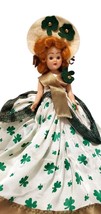 1948 Duchess Toy Doll Corp Sleepy Eyes 7&quot; Fully Dressed Clover leaf Red Hair - £11.92 GBP