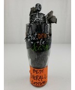 Best Overall Costume Halloween Party Trunk Or Treat Trophy Award Glass S... - $15.00