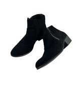 Esprit Tracy Womens Size 8.5M Black Faux Suede Ankle Boots Booties - £11.68 GBP