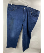 Levis 559 Jeans Mens 56 x 30 Blue Relaxed Fit Straight Leg - Cotton Denim - £20.14 GBP