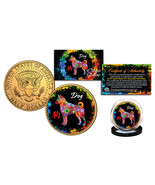 Chinese Zodiac PolyChrome Genuine JFK Half Dollar 24K Gold Plated Coin -... - $227.31 MXN
