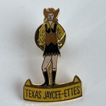 Texas Jaycees Women Organization State Jaycee Lapel Hat Pin Pinback - $5.95