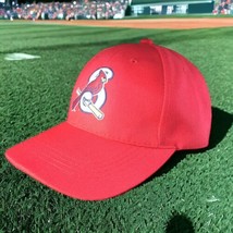 Springfield Cardinals Strapback Baseball Hat Red Dad Cap Minor League SGA Adjust - £8.41 GBP