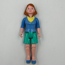 1993 Vintage Fisher Price Loving Family Dollhouse Mom/Girl Teal Shorts/B... - $17.76 CAD