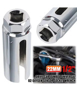 Oxygen Sensor Socket Wrench Removal Tool 22mm 1/2&quot; Drive Car Lambda Univ... - $24.99 CAD