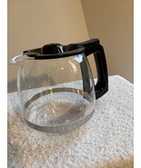 Universal 12 cup replacement coffee carafe glass  black lid/handle - €6,04 EUR