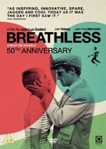 Breathless DVD (2010) Jean-Paul Belmondo, Godard (DIR) Cert PG Pre-Owned Region  - £13.99 GBP