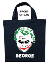 Joker Trick or Treat Bag - Personalized Joker Halloween Bag - £10.35 GBP