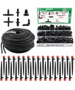 100Ft 1/4&quot; Drip Irrigation System Kit, Automatic Watering System, Diy, Lawn - $707.17 MXN