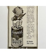 1916 Campbell&#39;s Tomato Soup Advertisement 21 Kinds ABC Food LGADYC4 - £15.71 GBP