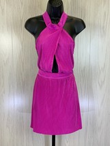 Sincerely Jules High Neck Pleated Dress, Size Small - $25.74