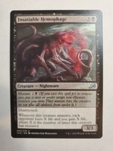 MTG Magic The Gathering Card Insatiable Hemophage Creature Nightmare Black - £5.93 GBP