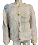 NWT  Hill House Home The Harper Cardigan,  Cream Marl Size XL - €52,85 EUR