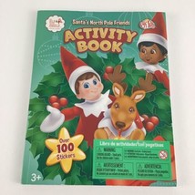 Elf On The Shelf Santa&#39;s North Pole Friends Activity Book Elf Pets Stickers NEW - £11.64 GBP