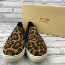 Mossimo Brown Cheetah Leopard Print Slip On Sneakers Shoes Size 7 Women’... - $19.94