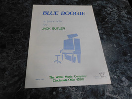 Blue Boogie Piano Solo by Jack Butler - £2.35 GBP