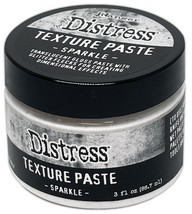 Tim Holtz Distress Texture Paste 3oz-Sparkle SCK84495 - £16.59 GBP