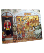 Christmas Nutcracker Gift Box Bears Illustration Debi Hron Window Toys V... - $9.89