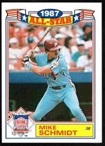 Philadelphia Phillies Mike Schmidt 1988 Topps Glossy All Star Insert #15 ! - £0.39 GBP