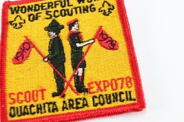 Vintage 1978 Ouachita Scout Exposition World Boy Scouts America BSA Camp Patch - £9.38 GBP