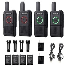 Retevis RT18 Walkie-Talkies, Dual PTT 2 Way Radios, Metal Clip,Small and Compact - £81.52 GBP