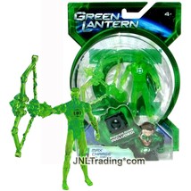 Year 2010 Dc Green Lantern Movie Power Ring 4&quot; Figure GL02 Max Charge Hal Jordan - £23.50 GBP