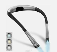 Elevate Your Reading Experience: Glocusent LED Neck Reading Light - Styl... - $26.75 CAD