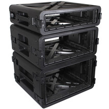 Prox Xm-4U Vaultx 4U Rack Air-Tight, Water-Sealed, Ideal For Air Travel Abs Case - £235.14 GBP