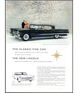 1958 Lincoln Landau Automobile Black PRINT AD BX3 - €6,56 EUR